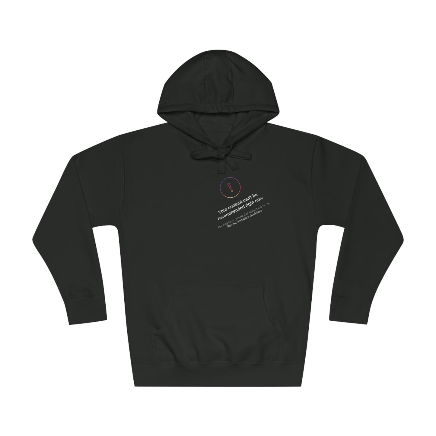 Sharkmouse Content Cant Be Recommended hoodie