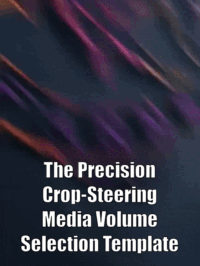 The precision Crop-Steering Media Volume Selection Template - FREE